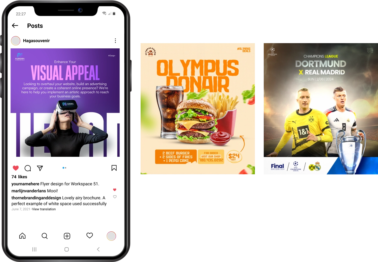 Social Media Graphic Designing